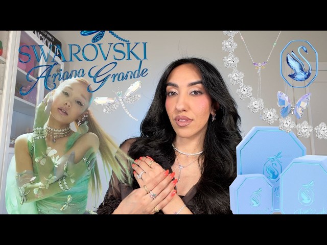 Vídeo relacionado con Swarovski x Ariana Grande Collar en Y, Tallas mixtas, Libélula, Multicolor, Baño de rodio