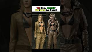 Yes They actually Reduced Eva Recoil Metal Gear Solid Delta