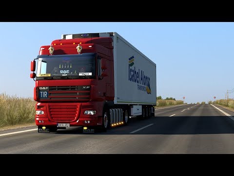 [ETS2] Euro Truck Simulator 2 - NaturaLux - DAF XF 105 - Krone Cool Liner Trailer - Promods 1.41