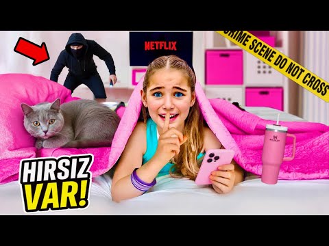 ELİF SİNEM NIGHT TO NIGHT VLOG!! OH MY GOD THERE IS A STRANGER IN THE HOUSE!!
