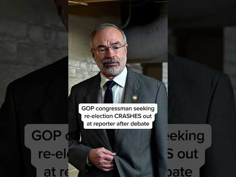 GOP congressman seeking re-election CRASHES OUT at reporter after debate