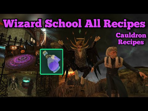 Wizard School All Recipes in Avakin life |Cauldron All Recipes| Potions Recipes in Avakin life