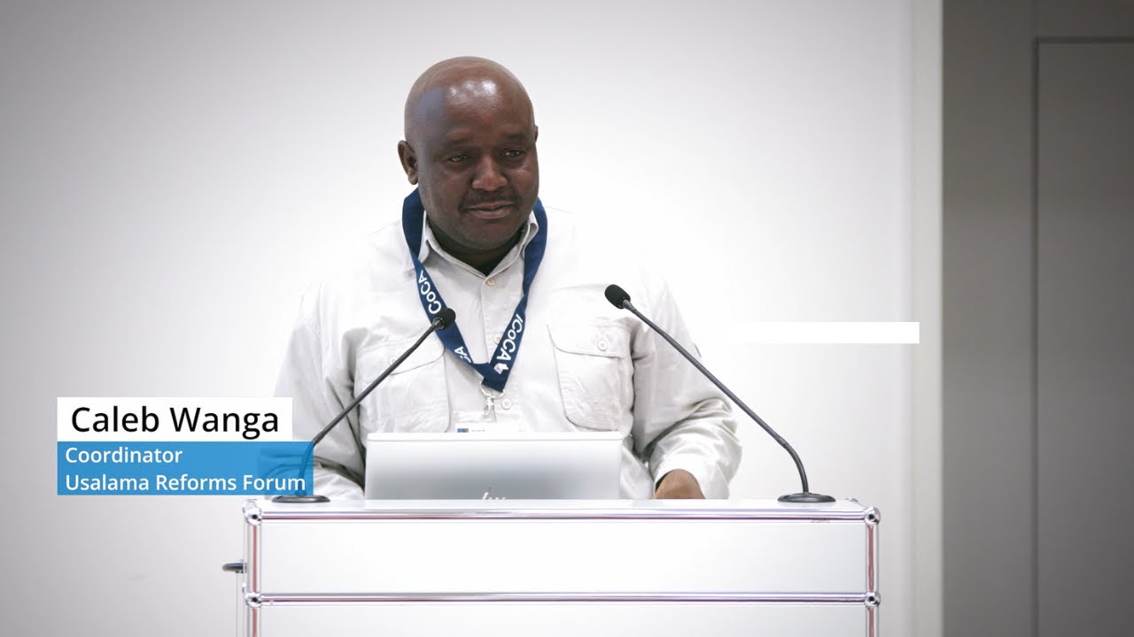 ICoCA AGA 2022 - Improving Working Conditions in Private Security - Caleb Wanga