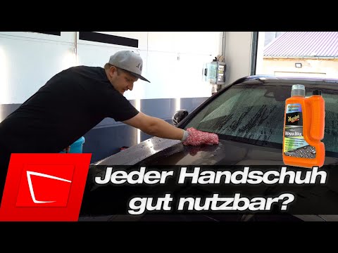 Muss es der Spezialhandschuh sein? Handschuhtest zum Meguiar's Hybrid Ceramic Wash & Wax
