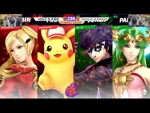 CSS 39 Doubles - W - Twitchy! & Striker (Robin/Pikachu) vs. KB2 & minT (Joker/Palutena) - SSBU