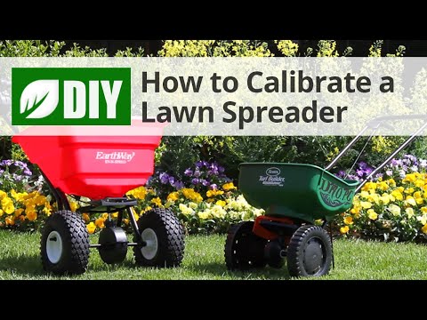  How to Use a Spreader - Correct Lawn Spreader Settings Video 