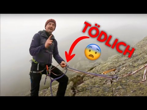 Richtig Abseilen beim Klettern und Bergsteigen - Vorbereitung, Ablauf, Techniken