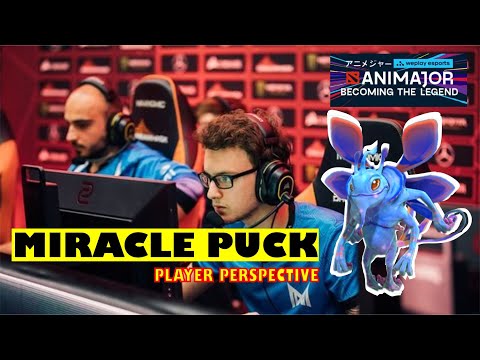 Nigma VS PSG LGD Animajor Miracle Dota 2 Puck Fast Hand
