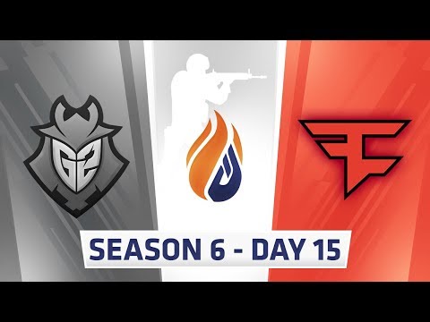 ECS Season 6 Day 15 G2 vs Faze - Inferno