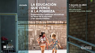 La educación que vence a la pobreza