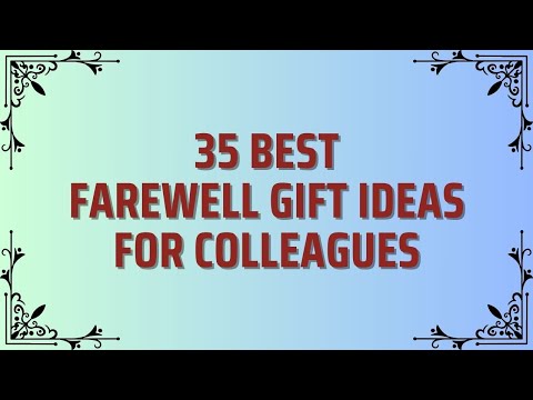 35 Best Farewell Gift Ideas For Colleagues || Farewell Gift For Bestfriends