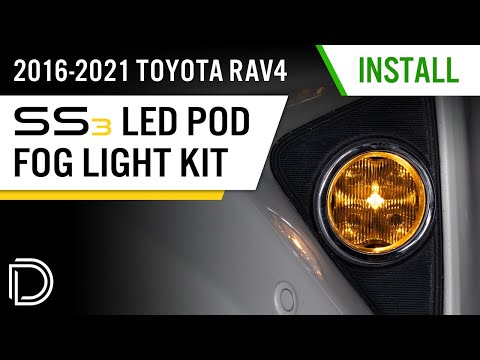 How to: Install 2016-2021 Toyota RAV4 SS3 LED Fog Light Kit | Diode Dynamics