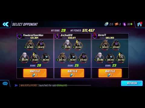 Emma/Phoenix/Ultron/Mystique/Sinister punching up against Black Order in arena