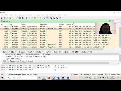 7.1.6 Lab - Use Wireshark to Examine Ethernet Frames