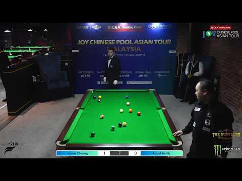 Jason Cheong VS Abdul Malik - Stage 1 - 2019 Joy Chinese Pool Asian Tour Malaysia