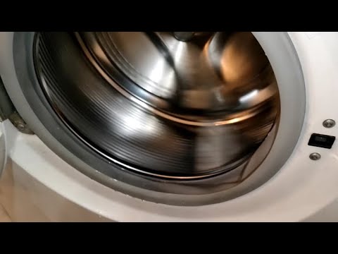 Again unbalanced spin of the washing machine Indesit with towels...