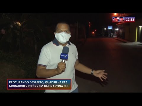 Quadrilha faz reféns em bar enquanto procuravam desafeto na zona sul 30 10 2020