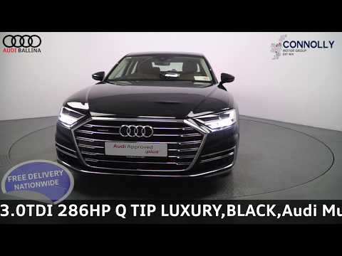 CMG AUDI BALLINA 181D33998 AUDI A8 3 0TDI 286HP Q TIP LUXURY,BLACK
