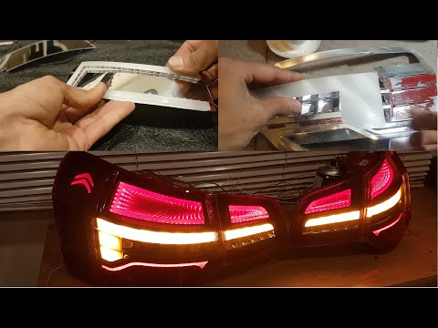 How it's made citroen c5 infinity mirror led tail light
