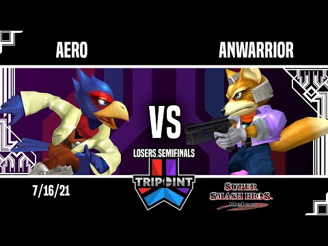 Tripoint Smash 105 - Losers Semifinals - Aero(Falco) Vs. Anwarrior(Fox)