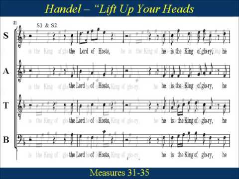 33- Handel Messiah Part 2 - Lift Up Your Heads - Bass