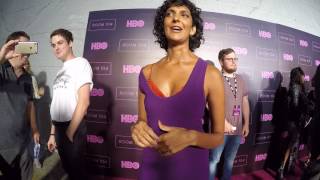 Los Angeles Red Carpet Premiere HBO Room 104 - ITW Poorna Jagannathan video