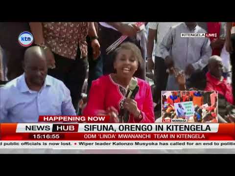 Rally disrupted by teargas as leaders emphasize “Ruto must go” and “one term” in Kitengela