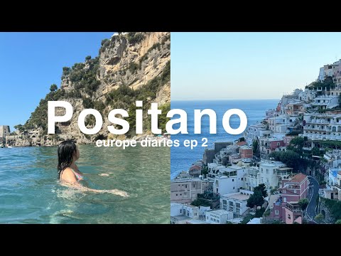 positano diaries | amalfi coast, boat day & beach club