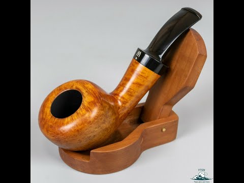 Handmade H. Worobiec Smooth Bent Dublin Saddle Stem (84) 9mm