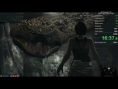 (WR) Resident Evil HD Jill Real Survival Best Ending Speedrun 1:23:12