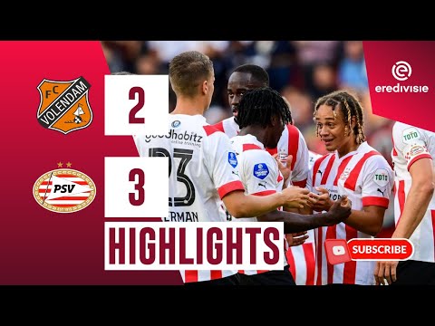 Highlights FC Volendam vs PSV 2-3 2023 | HD Classic Match