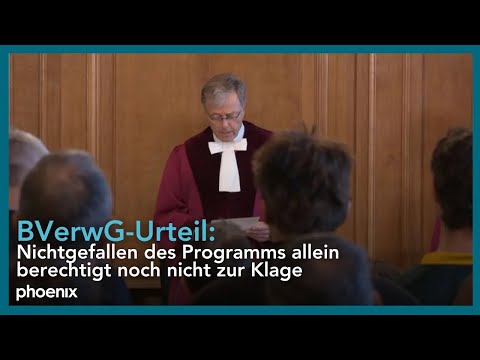 BVerwG-Urteil zum Rundfunkbeitrag: Nichtgefallen berechtigt nicht zur Klage | 15.10.2025
