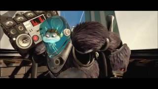 the cast of megamind dances to "Silent Night - Jordan Smith" with and unsettling upbeatness