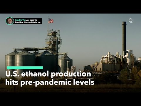 U.S. Ethanol Production Bounces Back