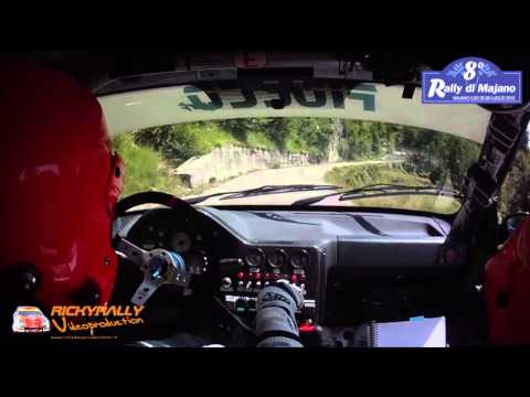 CAMERA CAR FILIPOZZI   GRIMALDI 8° RALLY DI MAJANO 2015 P S 6 MONTE CUAR