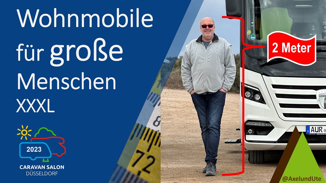 Wohnmobile für große Menschen
