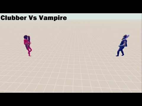 100v30 TOTALLY ACCURATE BATTLE SIMULATOR 100 Clubber Vs 30 Vampire TABS