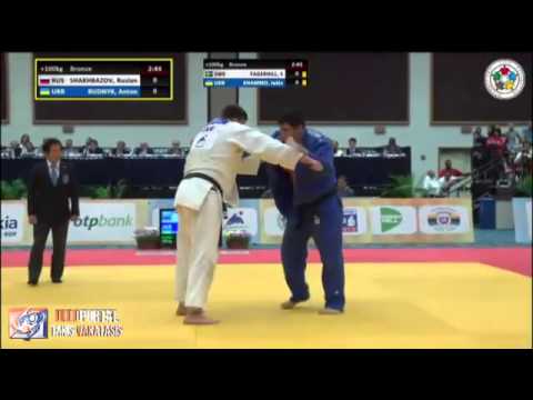 World Judo Championships Juniors, Miami 2014 Bronze o100kg SHAKHBAZOV (RUS) vs. RUDNYK Anton (UKR)
