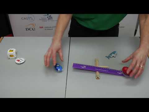Balancing point centre of gravity