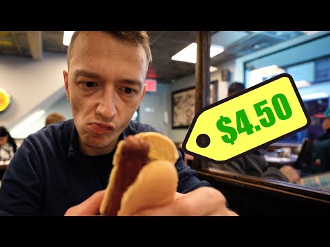 Am mâncat hotdog de $4.5 în New York | USA