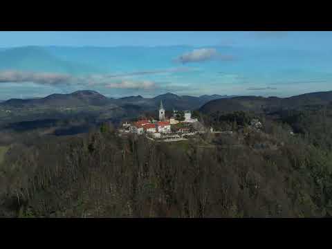 Litija, Slovenia from above - 2022 [4K]
