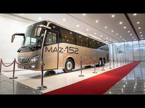 Thumbnail for MAZ-152 (МАЗ-152): легендарный автобус Беларуси — обзор и история