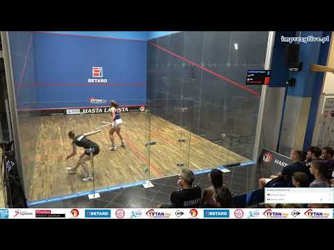 Saskia Beinhard 🇩🇪 - 🇫🇷 Marie Stephan  - ESF European Individual Closed Squash Championship 2023
