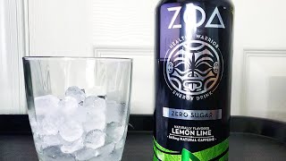 Zoa Lemon Lime Energy Drink Review