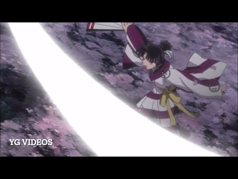 All Kagura Powers & Fight Scenes - Inuyasha