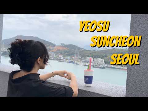 Cingapuriano em Suncheon, Yeosu e Seul | Coreia, novembro de 2023 | Explorando Jeollanam-do | 순천, 여수,서울
