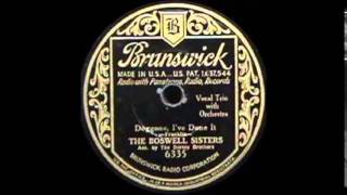 Boswell Sisters   Doggone I've Done It