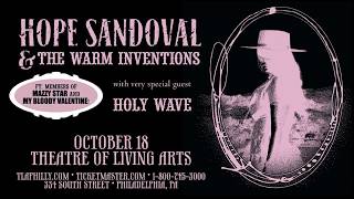 Hope Sandoval &amp; The Warm Inventions -  NOT ALL OUR TEARS (NEW SONG),Live,PHILLY 2017-10-18(+Lyrics)