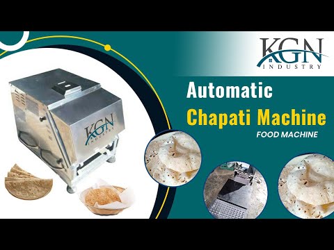 SS Semi Cook Chapati Making Machine