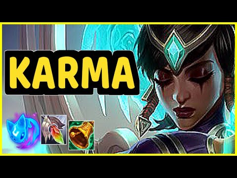 KARMA VS SERAPHINE SUPPORT GAMEPLAY